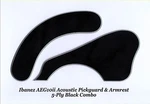 Ibanez AEG10II Black 5-PLY Pickguard & Armrest Combo For Acoustic Guitar Project. Fixed Price $69.99.