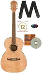 Fender FA-235E Flame Maple Top Concert Acoustic-electric Guitar W/ Strap. Fixed Price $299.99.