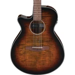 Ibanez AEG70LTIH Left Handed Acoustic Electric - Tiger Burst High Gloss. Fixed Price $429.99.
