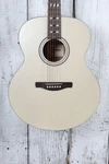 Ibanez AJ70M2E Jumbo Acoustic Electric Guitar Solid Spruce Top Pearl White. Fixed Price $449.99.