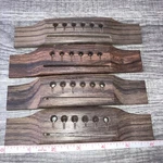4 Martin Acoustic Guitar Bridges Lefty Rosewood With String Slots. Fixed Price $28.99.