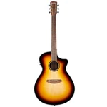 Breedlove Discovery Concerto Acoustic Electric Solid Top Guitar, Edgeburst. Fixed Price $354.00.