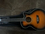 Washburn Festival EA15ATB Acoustic-electric Guitar Sunburst W/ Gig Bag, Strap. Fixed Price $150.00.