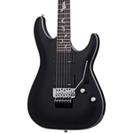 Schecter Guitar Research Damien Platinum 6 With Floyd Rose Satin Black. Fixed Price $949.00.