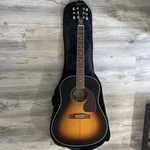Epiphone J-45 Studio Acoustic Guitar Sun Burst With Soft Case. Fixed Price $398.00.