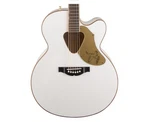 Used Gretsch G5022CWFE Rancher Falcon Jumbo Cutaway A/e Guitar - White. Fixed Price $559.99.