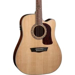 Washburn D10SCE Heritage Series Dreadnought Cutaway Acoustic-electric Guitar. Fixed Price $499.00.