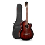 Cordoba C4-CE Nylon-string Classical A/e Guitar W/bag Antique Charcoal Burst. Fixed Price $449.99.
