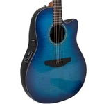 Ovation Celebrity Traditional Plus Acoustic Electric Guitar - Blue Flame. Fixed Price $499.99.
