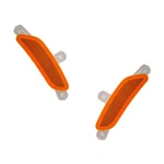 For Hyundai Kona 2022 2023 Reflector Assembly Driver And Passenger Side Pair. Fixed Price $60.67.