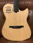 Godin Multiac Nylon String Natural With Gig Bag Acoustic Electric Guitar. Fixed Price $3000.00.