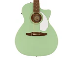 Used Fender Newporter Player A/e Guitar - Surf Green W/ Walnut Fb. Fixed Price $319.99.