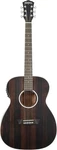 Washburn 6 String Acoustic-electric Guitar, Right, Striped Ebony (dfefe). Fixed Price $329.00.