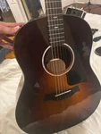 Taylor Acoustic Guitar Sunburst W/ Microphone. Fixed Price $1200.00.