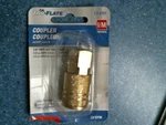 Plews Tru-flate 13-235, Coupler, 25 Cfm, FNPT-1/4" I/m Design, Free Ship. Fixed Price $10.00.