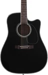 Takamine JEF341DX Dreadnought Acoustic-electric Guitar Black. Fixed Price $2399.00.