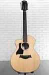 Taylor 254CE Plus 12-STRING Acoustic-electric Left-handed Guitar Natural. Fixed Price $1109.99.
