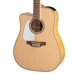 Takamine GD74CE-12ULH Left-handed 12-STRING A/e Guitar W/gig Bag B-stock. Fixed Price $1249.99.