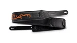 New Taylor Nouveau 2.5" Leather Guitar Strap Black, #4119-25. Fixed Price $129.99.