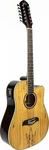 Oscar Schmidt OD312CE 12-STRING Acoustic-electric Guitar Spalted Maple. Fixed Price $404.99.
