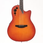 Applause By Ovation AE48-1I Super Shallow Cutaway Honeyburst Satin CCV21120240. Fixed Price $934.00.