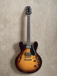 Heritage Standard H-535 Electric Guitar Semi-hollow Original Sunburst W/case. Fixed Price $1629.00.