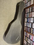 Used 60-70S Vintage Epiphone Acoustic Guitar Hard Case Fiberboard Foam Bad Shape. Fixed Price $74.99.