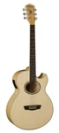 Washburn EA20 Festival Series Cutaway Acoustic Electric Guitar. Natural. Fixed Price $562.99.