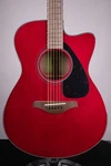 Yamaha FSX800C Acoustic-electric Guitar Ruby Red. Fixed Price $419.99.