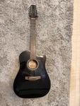 Takamine Series GD30CE-12 Dreadnought 12-STRING Acoustic-electric Guitar Black. Fixed Price $500.00.