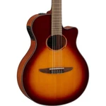 Yamaha NTX1 Thinline Acoustic-electric Classical Guitar, Brown Sunburst. Fixed Price $549.99.