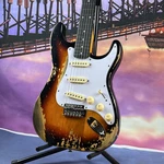 Sunburst Handed Heavy Relics Aged Electric Guitar Rosewood Fingerboard Stock. Fixed Price $171.12.