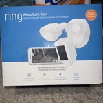 Ring 88FL000CH000 Security Camera With Floodlight 110 To 220 V 1080 Pixel Whi. Fixed Price $90.00.