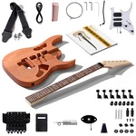 Electric Guitar Diy Ibz Style Mahogany Body Maple Neck 7V Leo Jaymz Kits. Fixed Price $259.99.