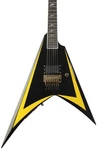 Esp Ltd Alexi Laiho Arrowhead Se Electric Guitar - Black With Yellow Bevels. Fixed Price $1899.00.