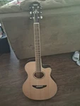 Yamaha 6-STRING Cutaway Grand Auditorium Acoustic Guitar W/ Gig Bag. Fixed Price $150.50.
