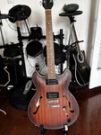 Ibanez AS53 Artcore Series Semi-hollow Body Electric Guitar Tobacco Flat. Fixed Price $400.00.