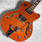 Epiphone Emperor Swingster Used 2018 Maple Body Sunrise Orange W/soft Case. Fixed Price $698.99.