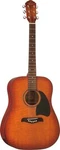 Oscar Schmidt OG2FYS - Dreadnought Size Flame Yellow Sunburst Acoustic Guitar. Fixed Price $199.95.