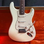 2002 Fender Jeff Beck Stratocaster Olympic White W/oshc. Fixed Price $1995.00.