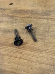 Pair Of Vintage 1982 Ovation Balladeer Strap Buttons Black W/ Screws. Fixed Price $19.99.