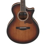 Used Ibanez AE240JRMHS A/e Guitar - Mahogany Sunburst Open Pore. Fixed Price $364.99.