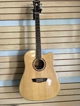 Washburn Electric Acoustic W/ Case, 6 String Guitar Natural Fishman Eq. Fixed Price $420.00.