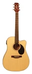 Jasmine JD39CE-NAT Dreadnought Acoustic Electric Guitar. Natural Finish. Fixed Price $449.00.
