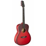Stagg Auditorium Full Size Student Acoustic Guitar - Trans Red. Fixed Price $229.01.