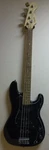 (MA1) Fender Squier Affinity Precision Bass Guitar *warped Neck & Pickguard*. Fixed Price $100.00.