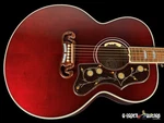 2023 Gibson SJ-200 Standard Lr Baggs Flamed Maple Back & Side Wine Red. Fixed Price $4799.00.