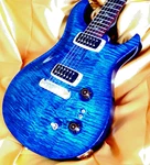 Prs Paul Guitar 10 Top 2018 Core Usa Blue Flame W/ Case 22 Fret. Fixed Price $3700.00.