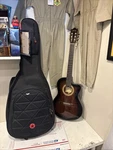 Ibanez GA35TCE-DVS Acoustic Guitar With Road Runner Case. Fixed Price $219.99.