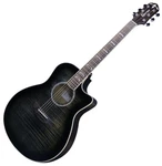 Crafter Noble Tbk Trans Black Small Jumbo Flame Maple Acoustic Guitar Preamp. Fixed Price $590.00.